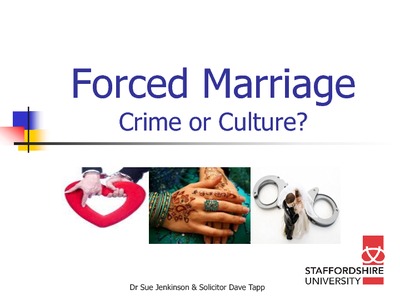 Forced Marriage And Honour Based Violence - STORE - Staffordshire ...